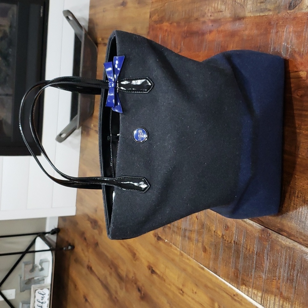 Coach woolen bag